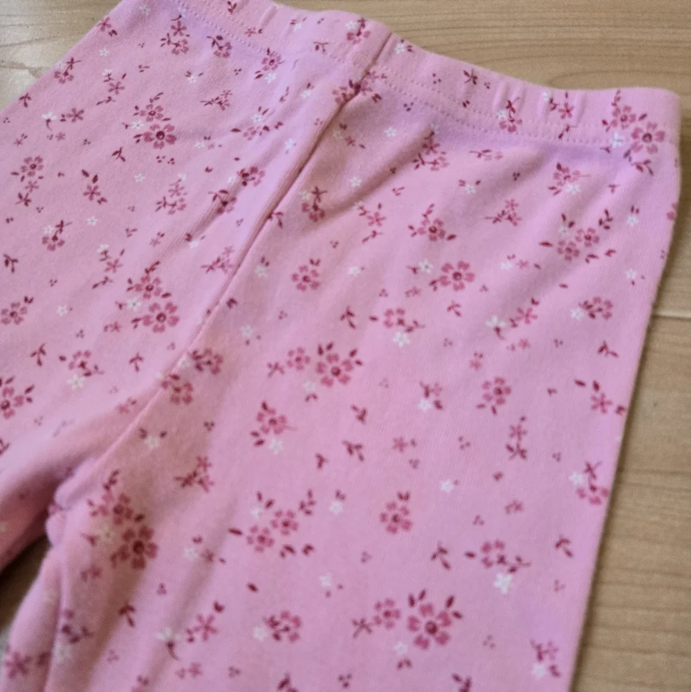 Vintage Y2K (2001) Gymboree pink floral leggings pants